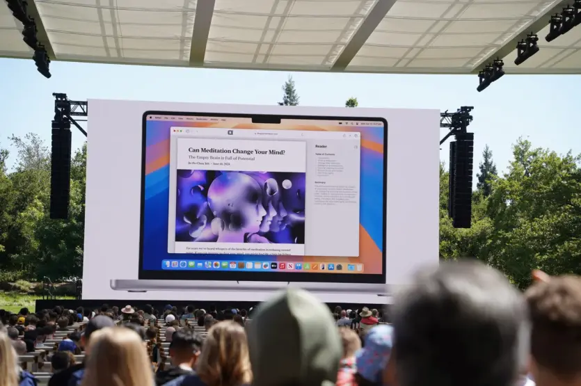 Apple анонсувала macOS 15 Sequoia з Apple Intelligence, дзеркальним відображенням iPhone та кросплатформною программою Passwords