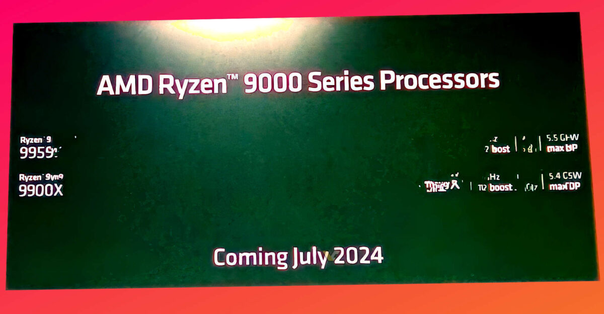 Дані процесорів AMD Ryzen 9000 стали відомі напередодні релізу — моделі, характеристики, ціни