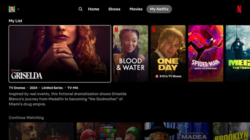 Netflix тестує найбільший ре дизайн свого телевізійного застосунку за останні 10 років