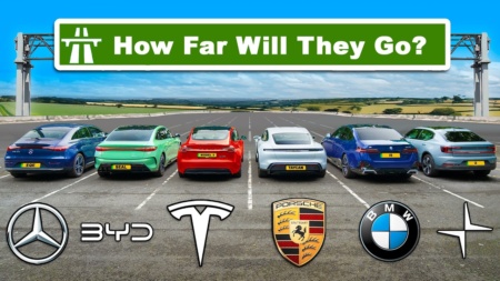 Tesla Model 3 найефективніша, а у Porsche Taycan найбільший запас ходу – результати «народного» тесту шести електромобілів