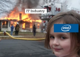 Не зараз, Intel! Виробник процесорів запустив опитування про «улюблену комп'ютерну епоху» у розпал масштабного IT-збою