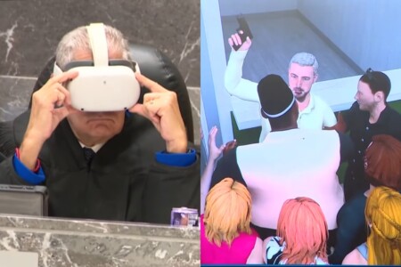 Суддя з Флориди вдягнув VR-шолом, щоб побувати на «місці злочину»
