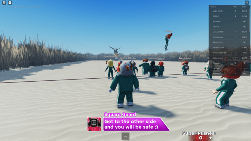 Roblox «Гра в кальмара»