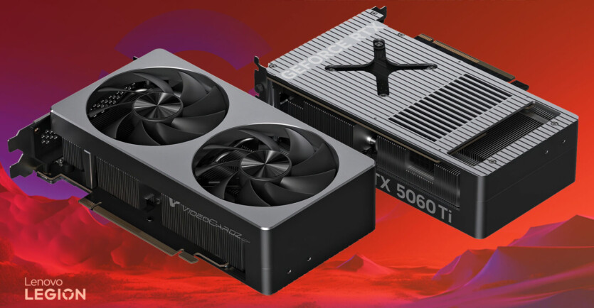Lenovo представила Legion RTX 5060 Ti и 5070 — но просто купить видеокарты не получится