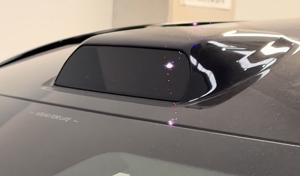 What happens if you take a picture of a car’s lidar with your smartphone? A Reddit user made a video and regretted it