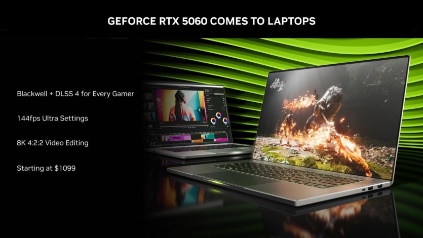 Laptops with NVIDIA GeForce RTX 5060 are already on sale — price from $1099