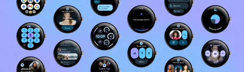 Google shows off Wear OS 6: new design, better battery life, and features for developers