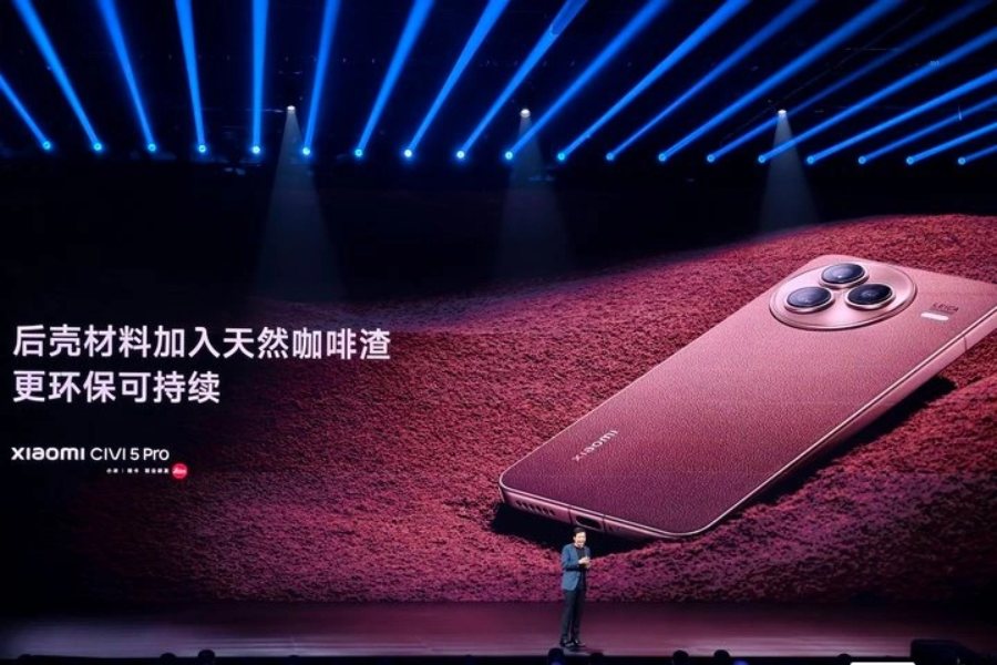 Вийшов Xiaomi Civi 5 Pro – Snapdragon 8s Gen 4, 6000 мАг та… аромат кави за $416