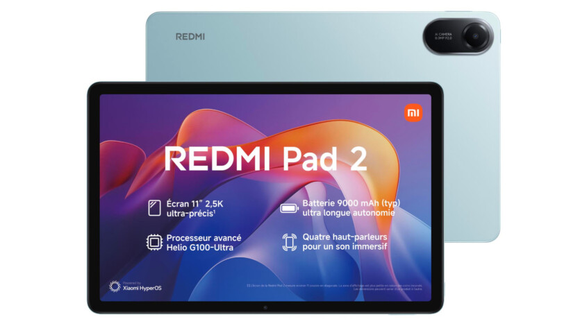 Xiaomi Redmi Pad 2 tablet has been revealed in Europe: 11-inch 2.5K screen and price from €199