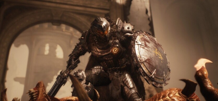 «Physical» version of Doom: The Dark Ages contains only a web installer, «lucky» owners download 85 GB