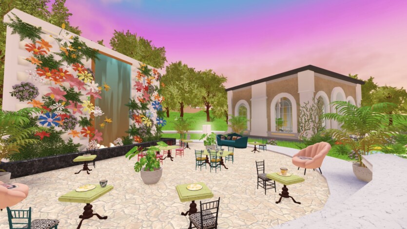 Gucci exhibition in roblox