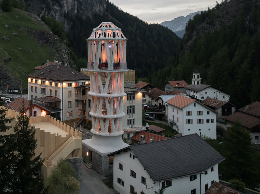 The tallest building created by 3D printing was built in Switzerland