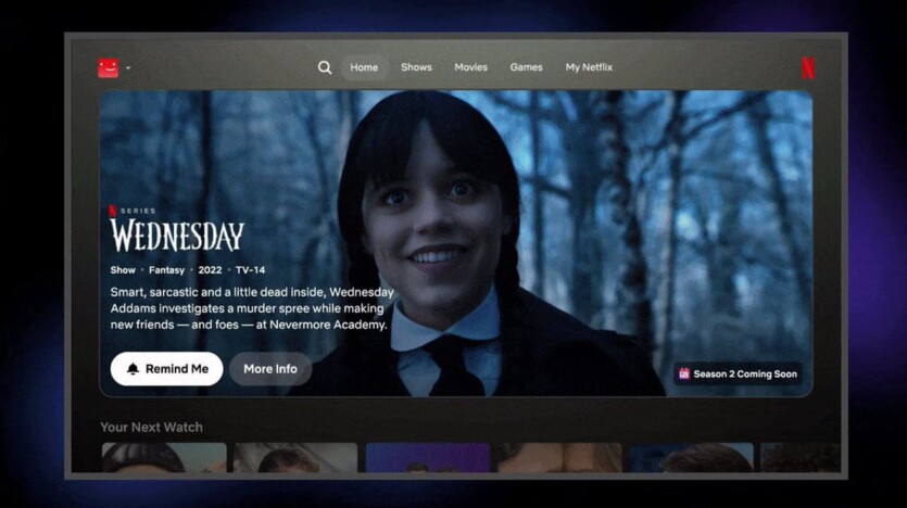 Netflix has updated the interface on TVs – artificial intelligence and many changes