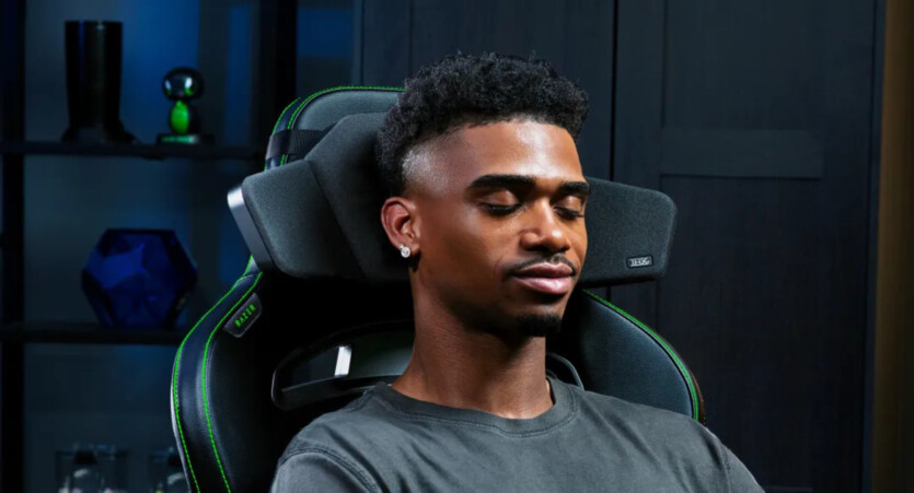 Подушка Razer Clio превращает игровое кресло в колонку за $230