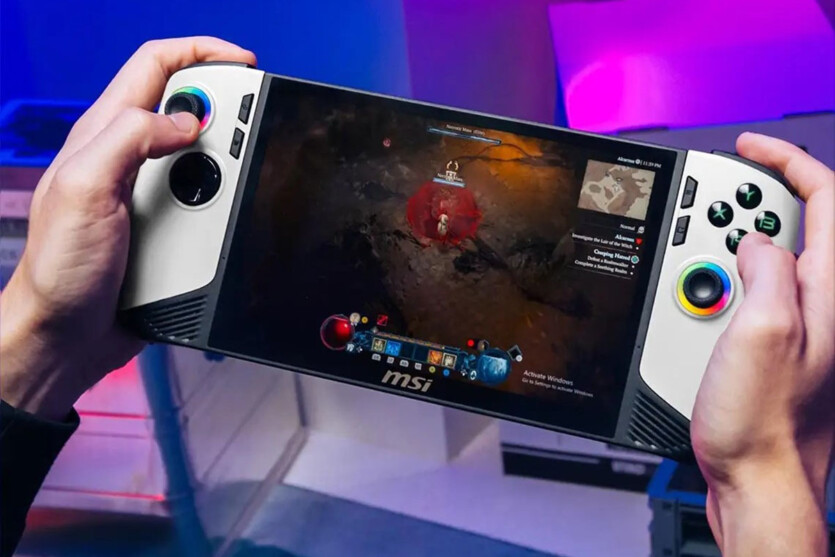 MSI Claw 8 AI+ console gets new design and 2 TB SSD