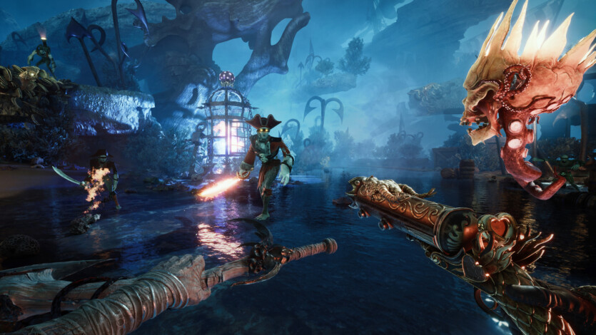 Like Doom, but with pirates: trailer for Davy x Jones shooter by Polish Parasight released