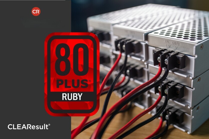 The new 80 Plus Ruby power supply standard guarantees 96.5% efficiency — devices with 97.5% efficiency are already available
