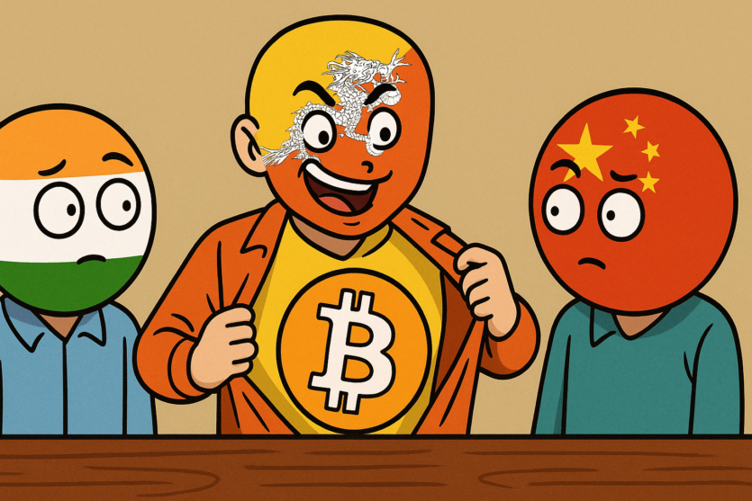 Suddenly, Bhutan has become the third country in terms of the number of accumulated bitcoins