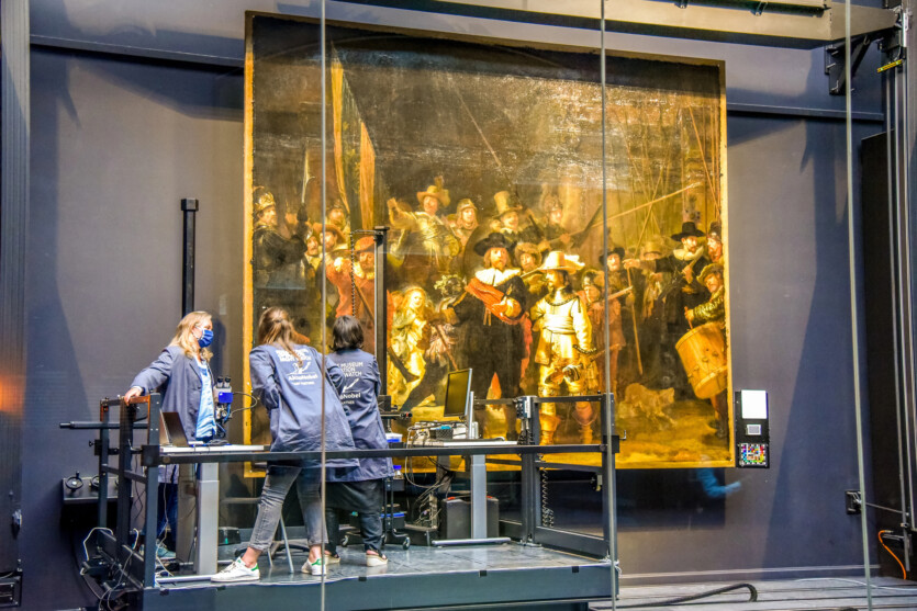 AI and inkjet printer restore paintings in a few hours — the result can be canceled
