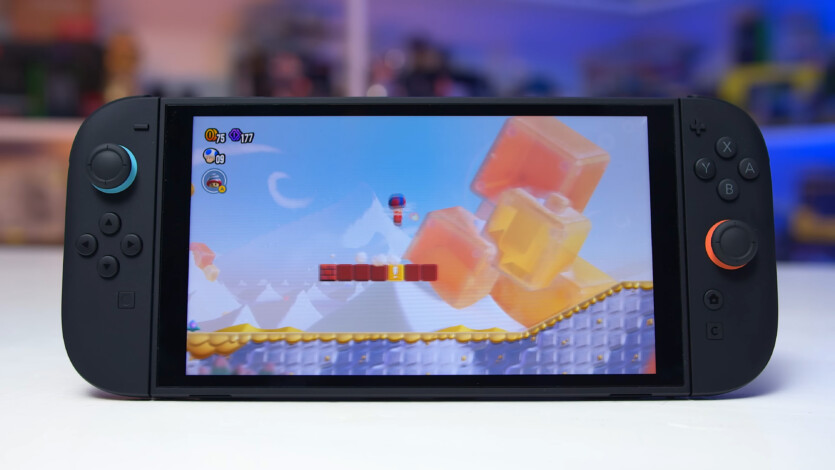 Тест экрана Nintendo Switch 2 — отклик 33 мс, размытие в движении и «ненастоящий» HDR