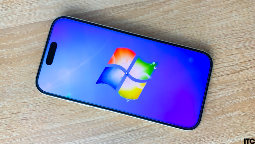 Running Windows on iPhone: nostalgia that melts the processor