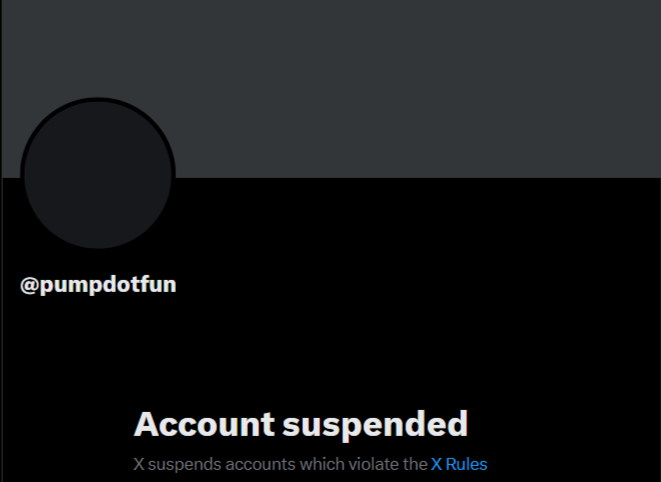 X suddenly blocked the accounts of Pump.fun, GMGN, ElizaOS, and other memecoin platforms
