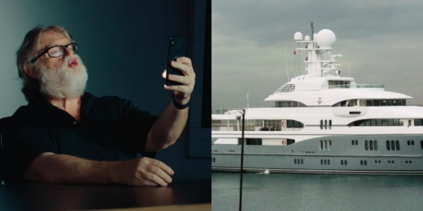 Valve fans set up surveillance on Gabe Newell’s yacht and found a «hint» of Half-Life 3 announcement