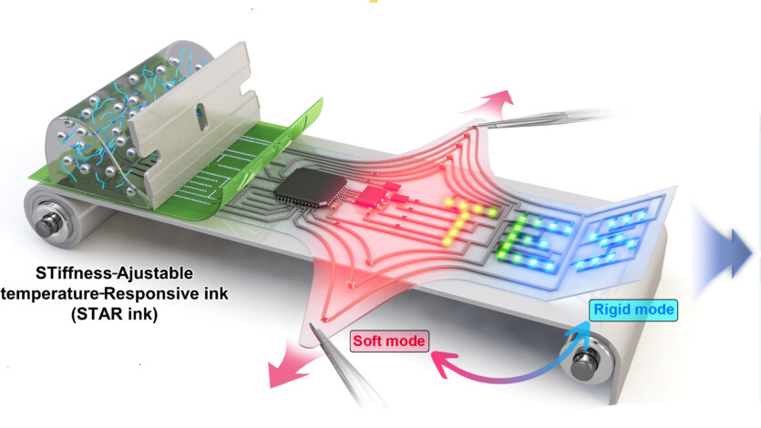 New electronic ink allows printing hard or soft chips
