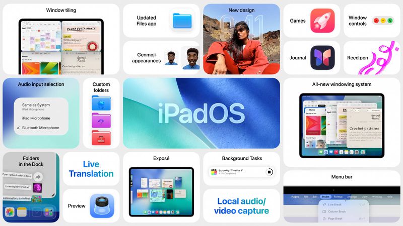 Apple iPad is becoming more like a Mac — iPadOS 26 has Menu Bar, windows and other multitasking improvements