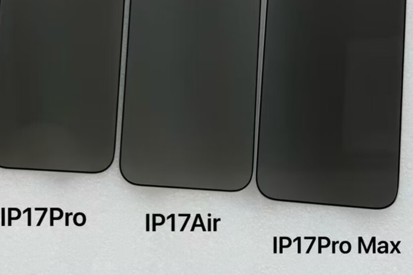 Apple iPhone 17 Air’s protective glass reveals a camera in a strange place