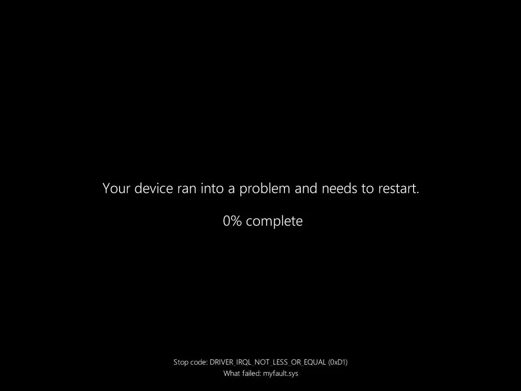 30-річний «синій екран смерті» Windows — все. Тепер BSOD буде black