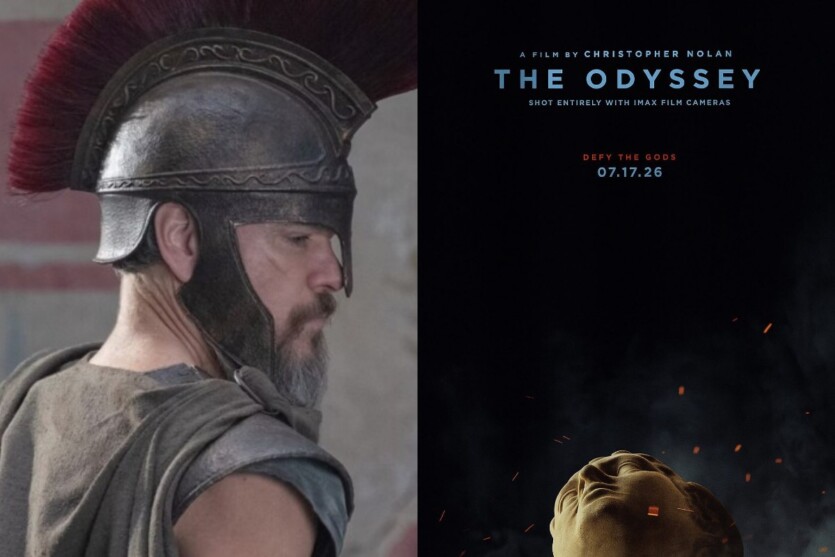 Christopher Nolan’s «Odyssey» got a poster and a slogan — teaser, according to rumors, «hidden» in the new «Jurassic World»