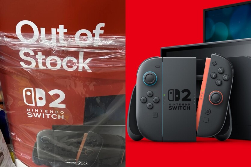 Nintendo разослала продавцам Switch 2 фирменные таблички «Нет в наличии» — за 2 дня до старта продаж