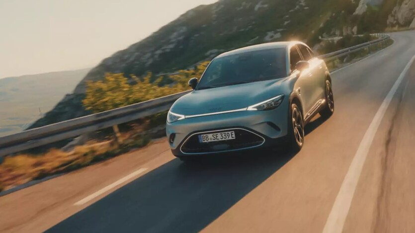 Smart #3 (2026) is presented: an electric crossover with a range of up to 555 km and a price of $23 thousand.