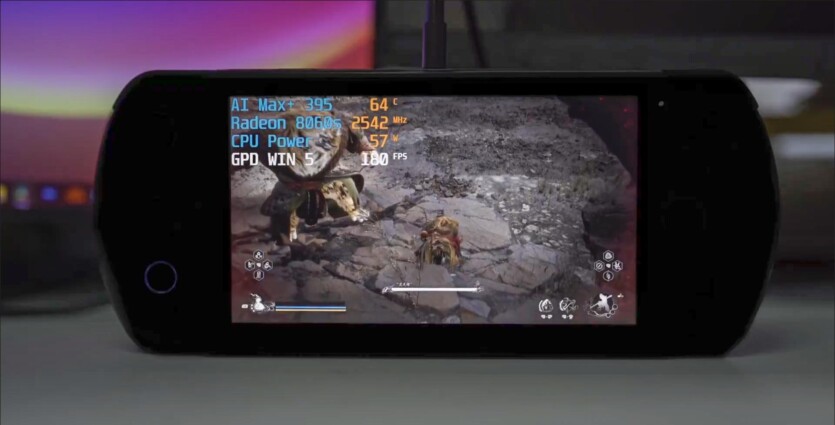 GPD WIN 5: First portable console with AMD Ryzen AI Max+ 395 delivers over 200 FPS in Wukong
