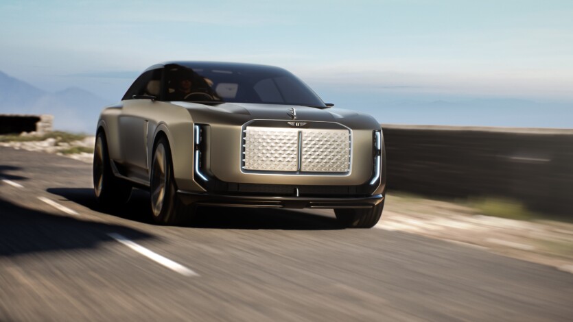 Bentley’s first electric car: retrofuturism in the EXP 15 concept