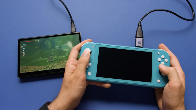 How to turn Nintendo Switch Lite into a big screen console: enthusiasts add OLED screen and HDMI output