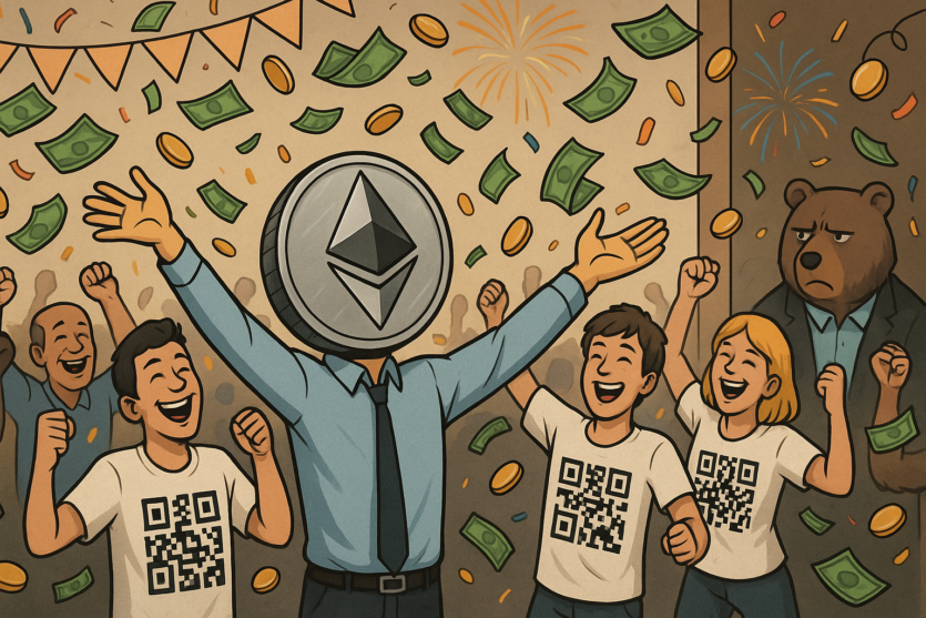 For the first time since the end of 2024, 90% of Ethereum addresses have become profitable