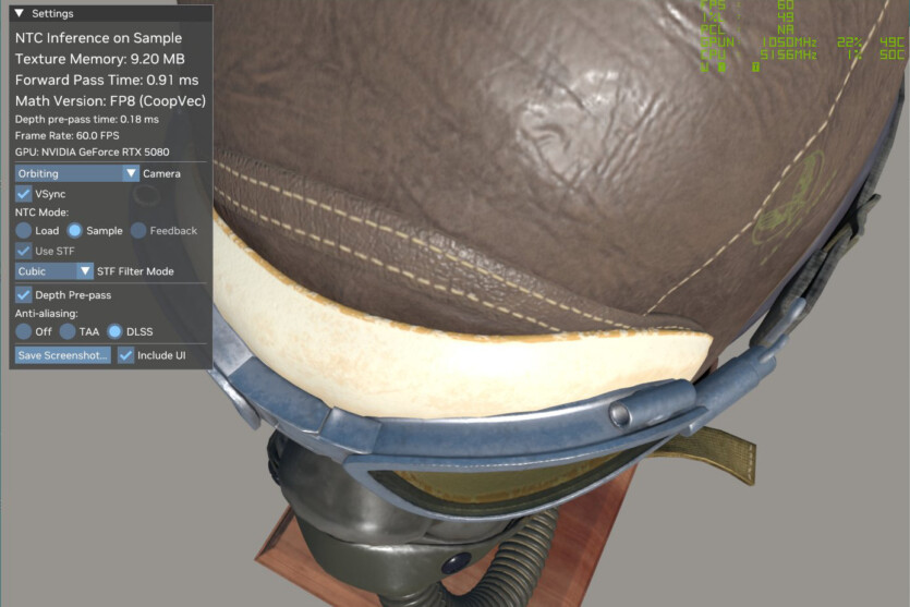 First NVIDIA Neural Texture Compression tests — up to 90% less video memory consumption, twice as fast rendering
