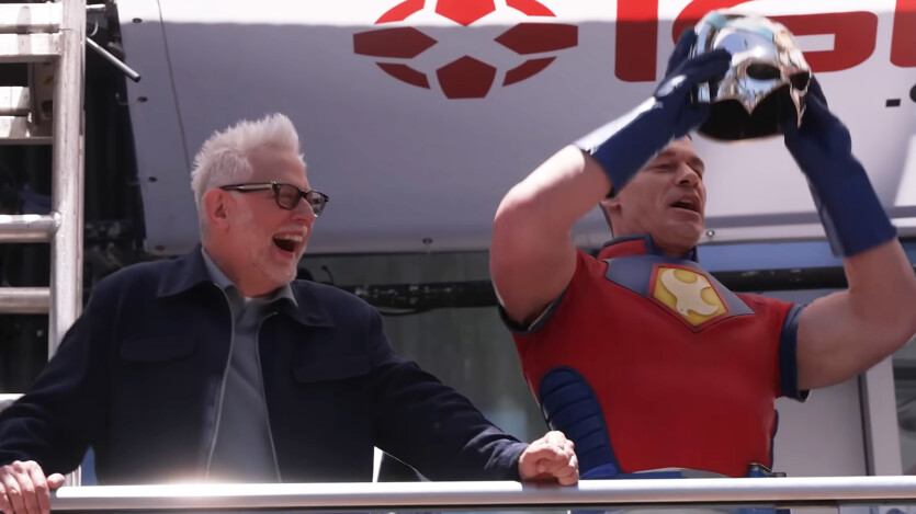 Peacemaker travels through parallel worlds in new trailer, and James Gunn talks about the DCU world