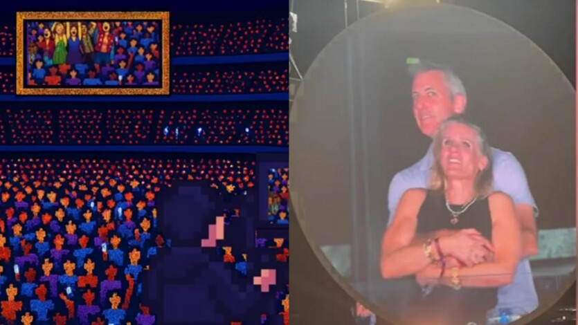 Вирусную измену с концерта Coldplay превратили в видеоигру