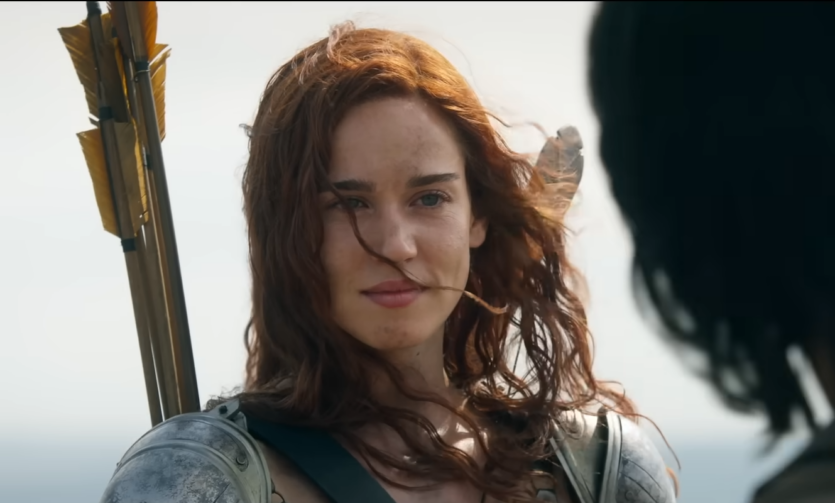 A first look at the fantasy action movie «Red Sonja» — the devil with a sword returns in the incarnation of Matilda Loots