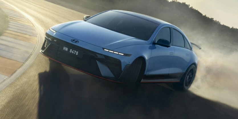 Hyundai показала заряженный IONIQ 6 N: 641 л.с., 3,2 секунды до сотни и имитация звука ДВС