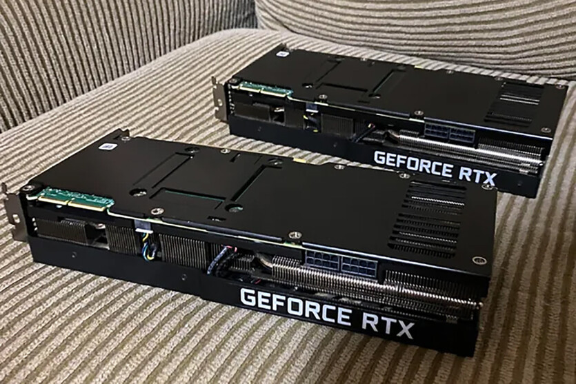 Two NVIDIA RTX 3090 for $650, instead of 3080 — someone on eBay was lucky enough to get +$1000