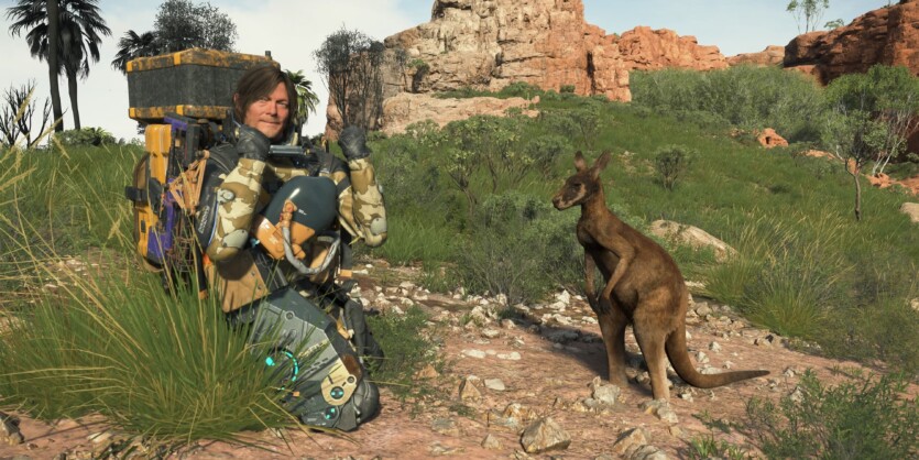 Статистика Death Stranding 2 показує, що гравцям подобається рятувати кенгуру за допомогою драбин