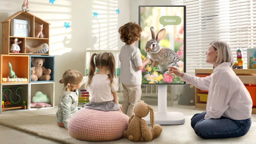 LG Smart Monitor Swing 32” 4K — монітори крокують світом на ніжці з колесами