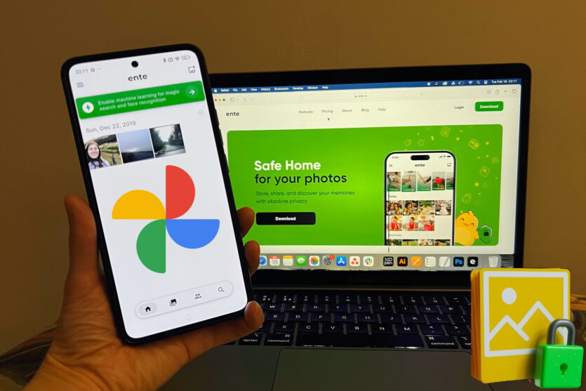 Ente Photos — безпечна альтернатива Google Photos: на захисті вашої конфіденційності