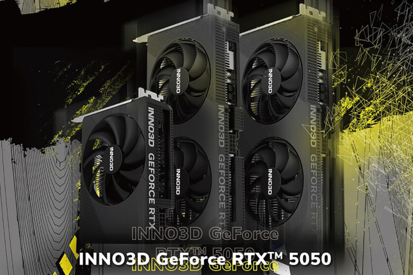 Inno3D has tested the NVIDIA RTX 5050 — no independent tests on the release again