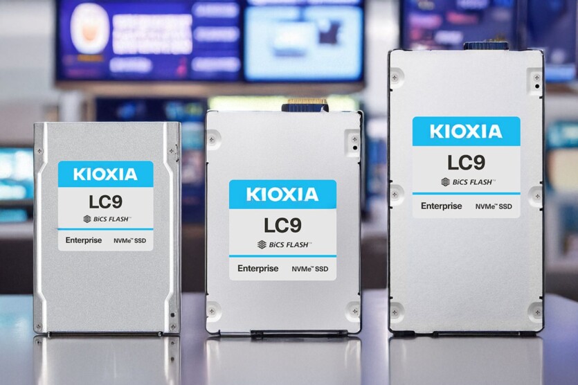 246 ТБ: Kioxia представила самый вместительный в мире SSD
