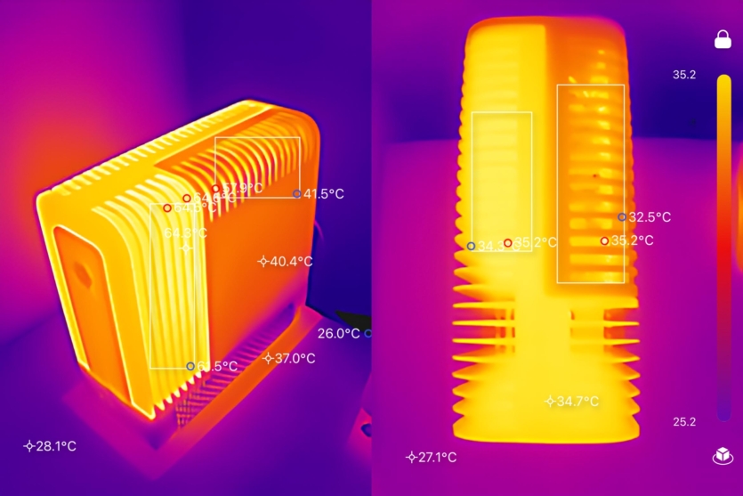 The case of this PC with AMD Ryzen AI Max+ 395 is a solid radiator